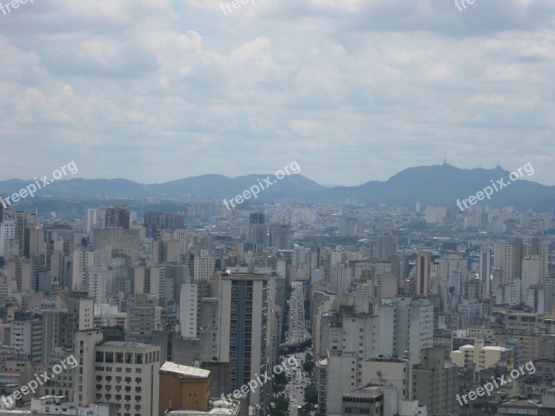 City Buildings Metropolis Landscape Brazil