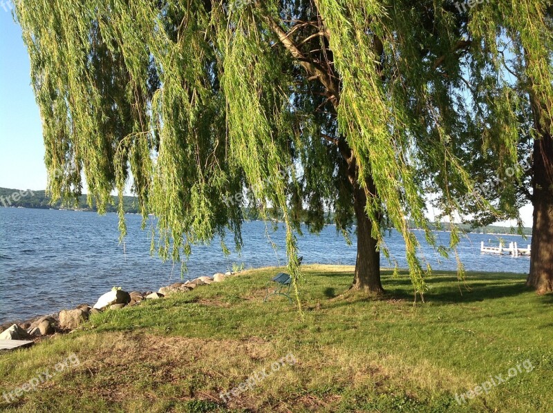 Willow Tree Wind Lake Geneva Wisconsin