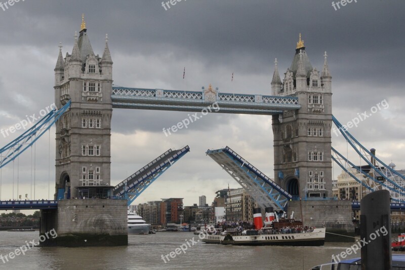 Tower Bridge Drawbridge Transportweg Free Photos