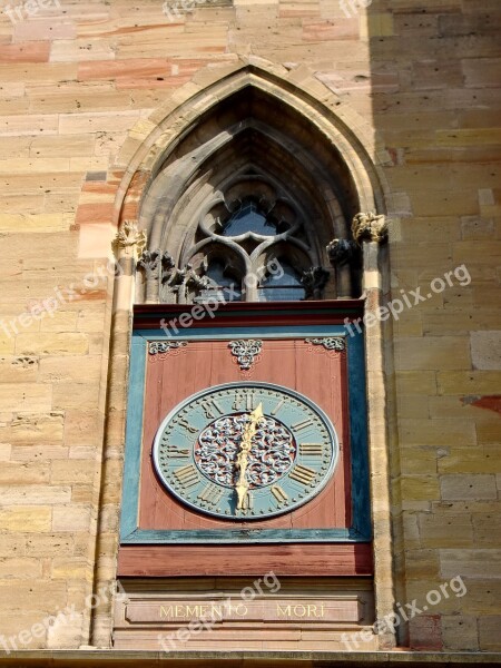 Church Window Church Window Clock Church Clock