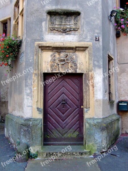 Door Input House Entrance Old Old Door