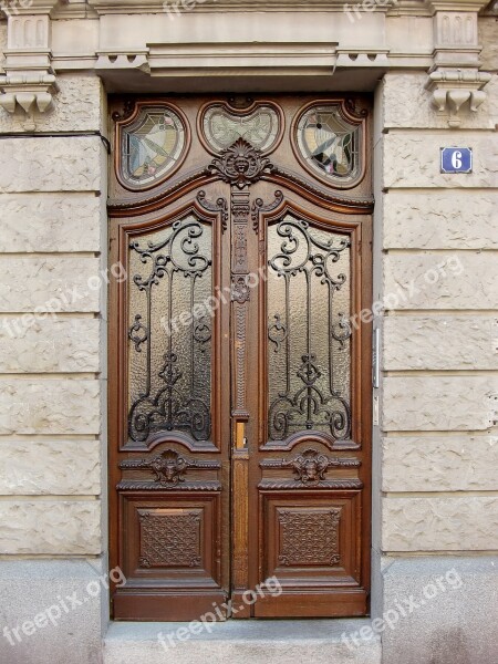 Door Input House Entrance Old Old Door