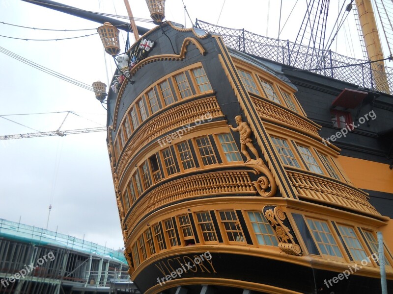 England Passenger Ship Victory Port Coast