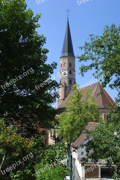 Church Brick Bavaria Gothic Catholic