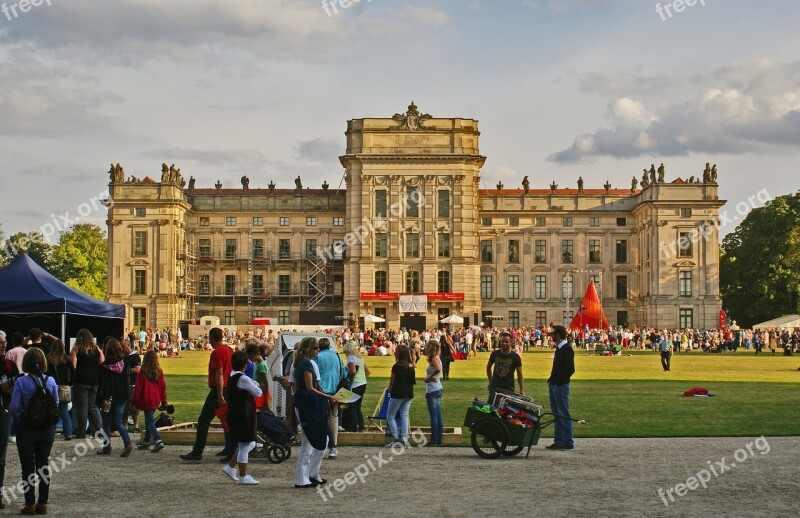 Castle Ludwigslust-parchim Park Festival Entertainment