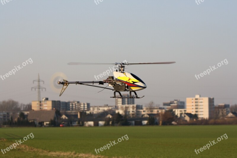 Rc Model Making Helicopter Modelling Free Photos