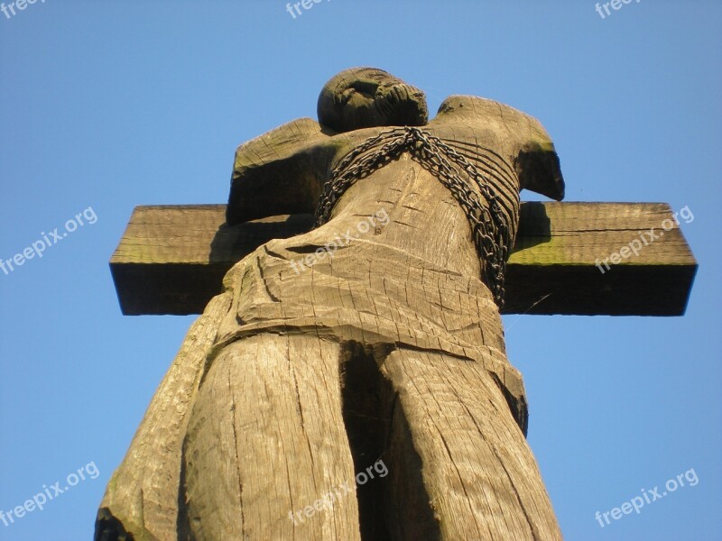 Battle Of Mohi Memorial Statue Cross Jesus Resurrection