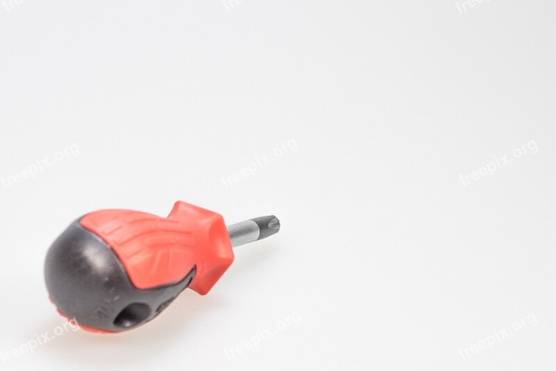 Screwdriver Tool Craft Red Phillips