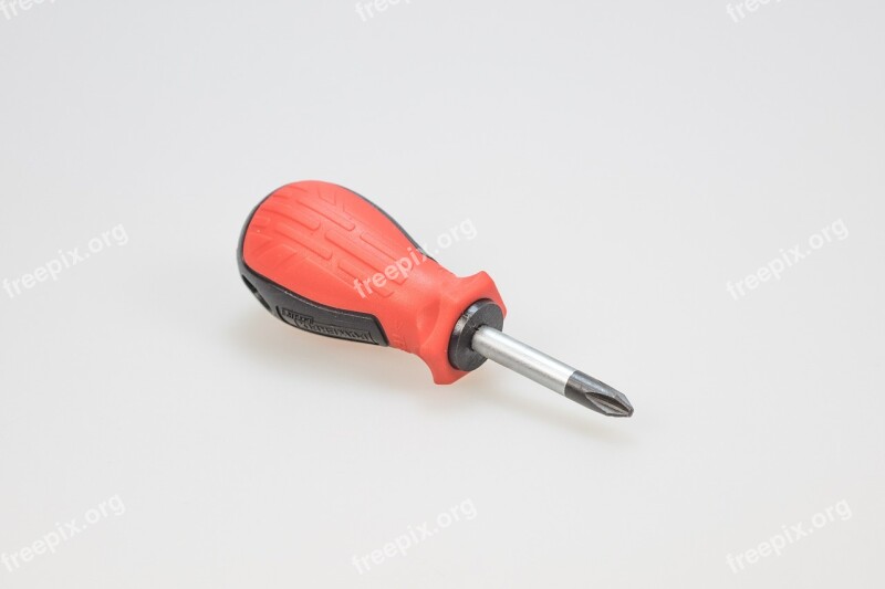 Screwdriver Tool Craft Red Phillips