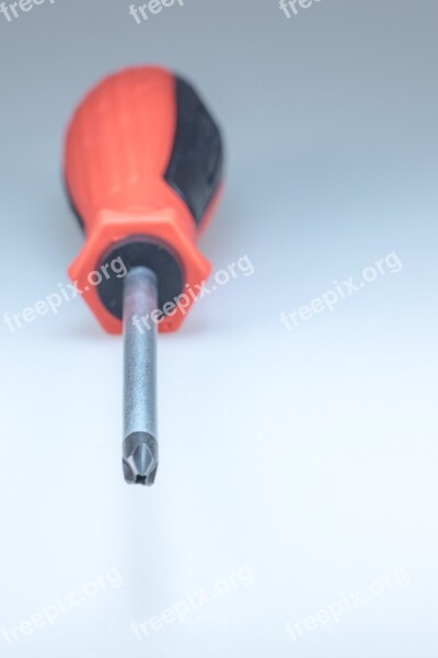 Screwdriver Tool Craft Red Phillips