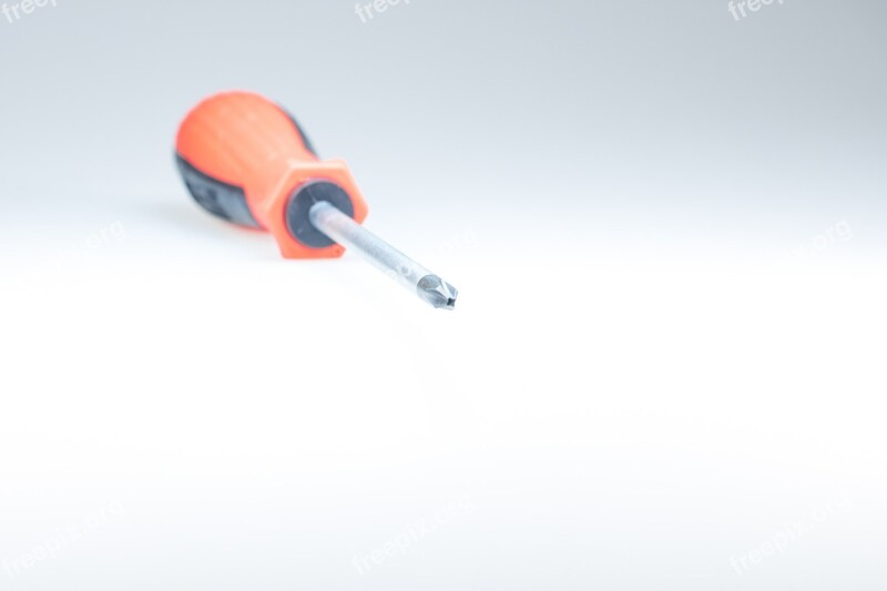 Screwdriver Tool Craft Red Phillips