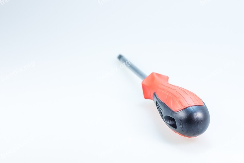 Screwdriver Tool Craft Red Phillips