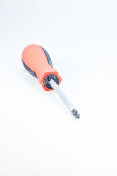 Screwdriver Tool Craft Red Phillips