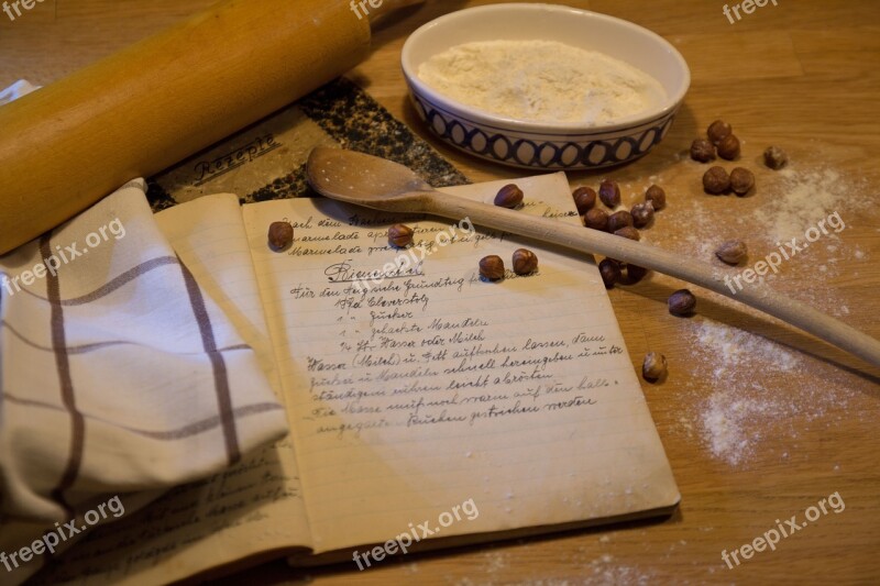 Bake Cheek Ingredients Kitchen Vintage