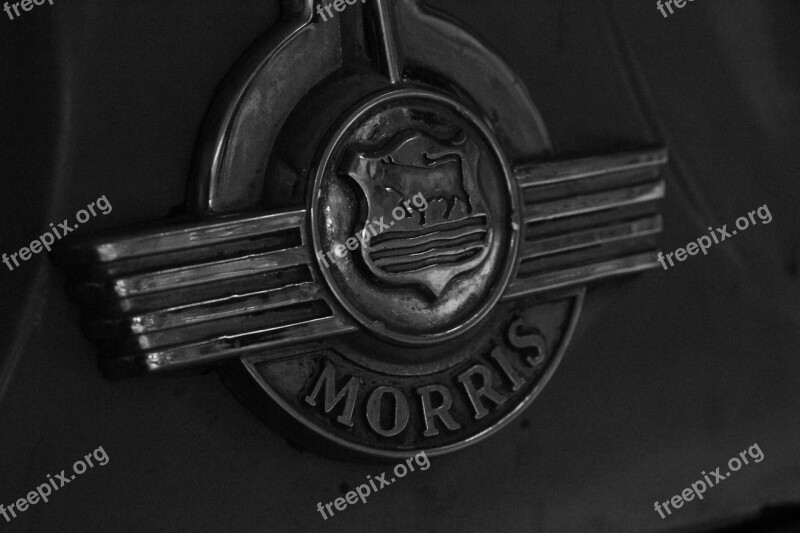 Logo Brand Morris Minor Car Badge