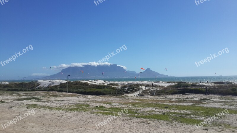 Mountain Landscape South Africa Table