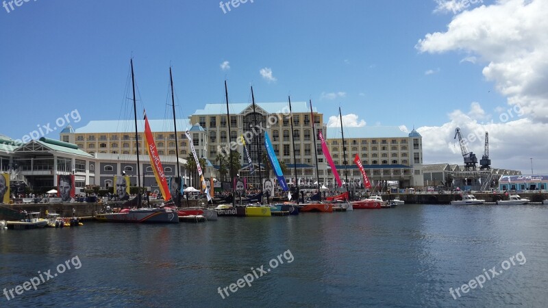 Yachts Boats Harbour Ocean Yachting