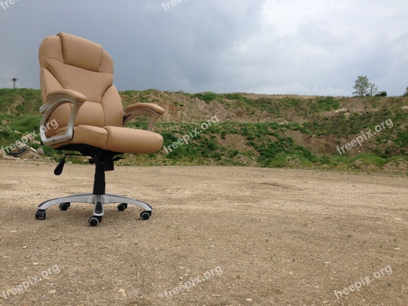 Office Chair Swivel Chair Outside Free Photos