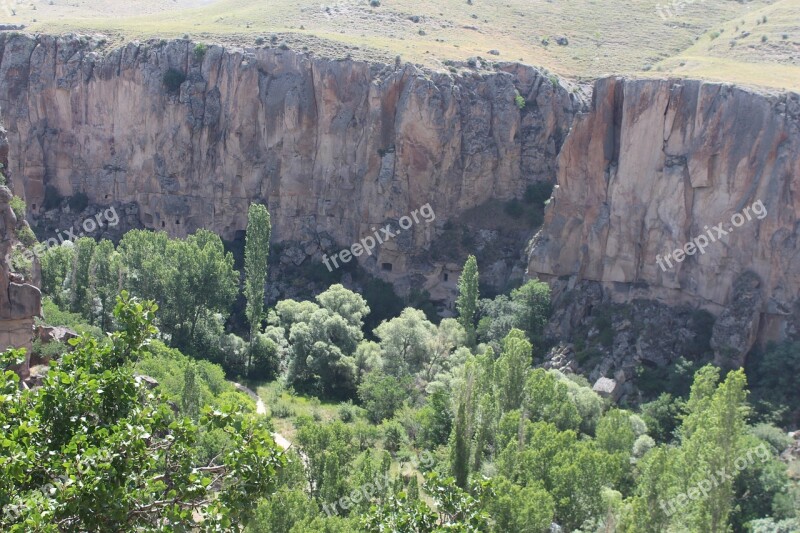 Ihlaravalley Cappadocia Tree Solar Free Photos