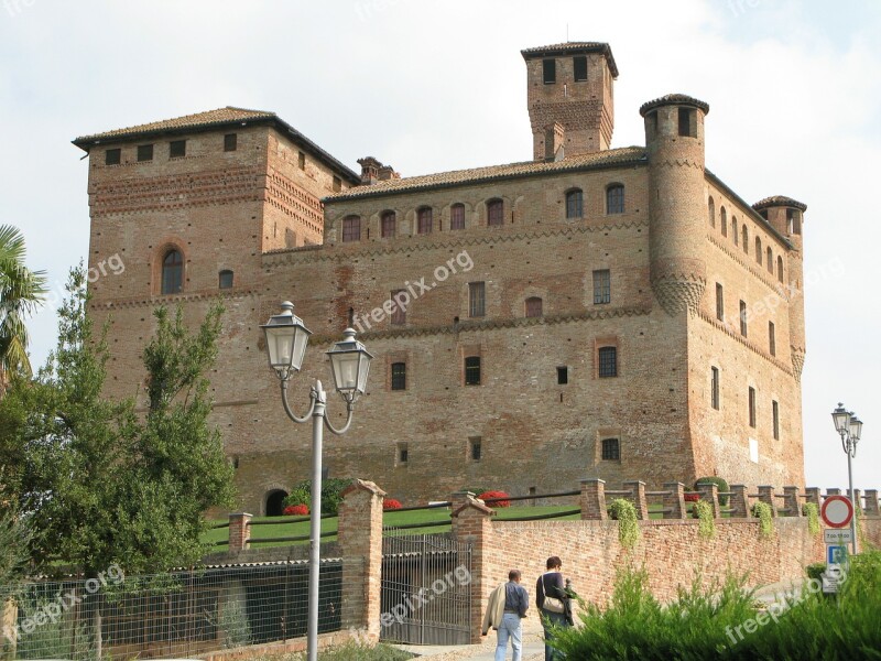 Castle Piedmont Grisane Cavour Italy Free Photos