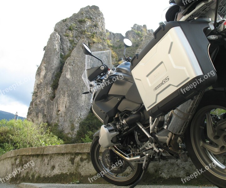 Motorcycle Bmw R1200gs Vercors Free Photos