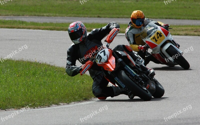 Road Racing Motorbike Motorcycle Race Free Photos