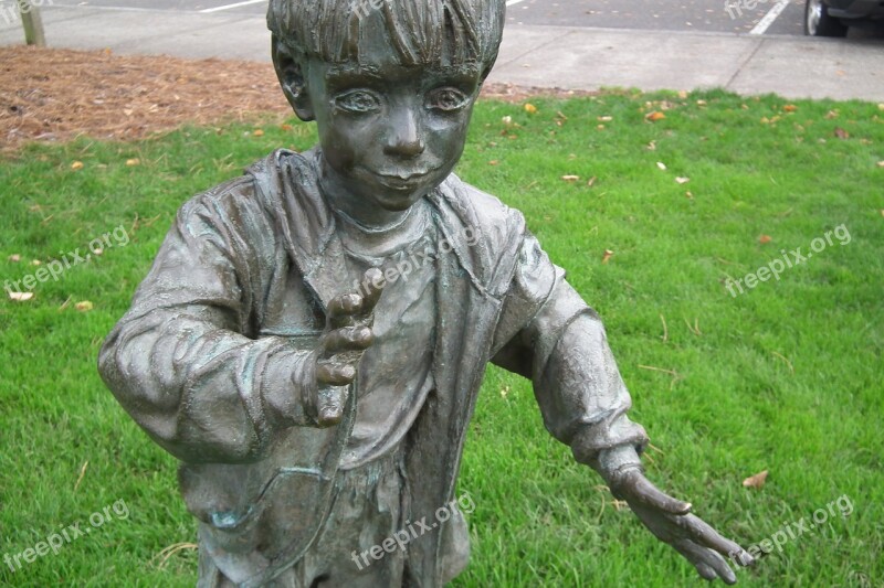 Statue Children Culture Free Photos