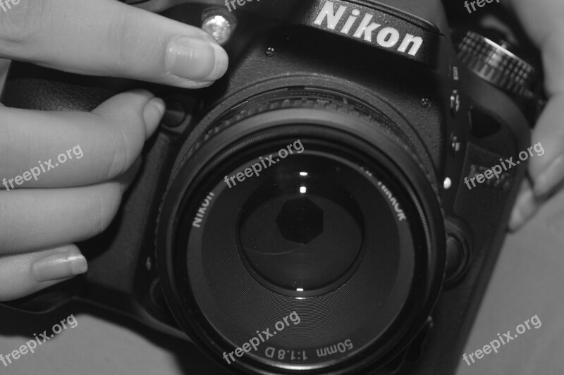 Hand Camera Nikon Free Photos