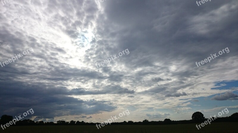 Clouds Landscape Blue Sky Sol Free Photos