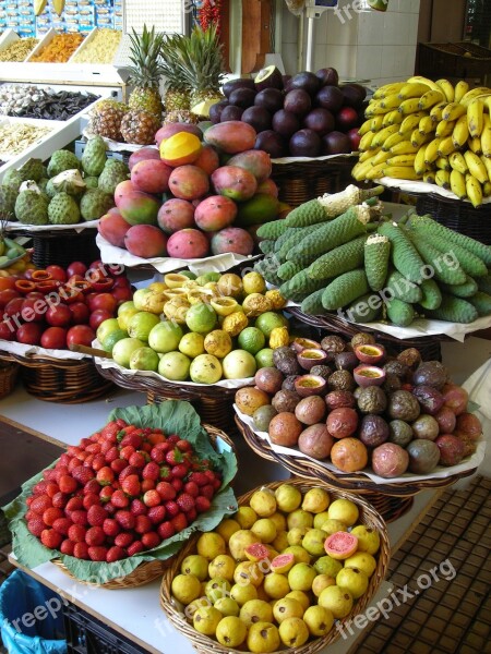 Fruit Passion Fruit Market Madeira Funchal