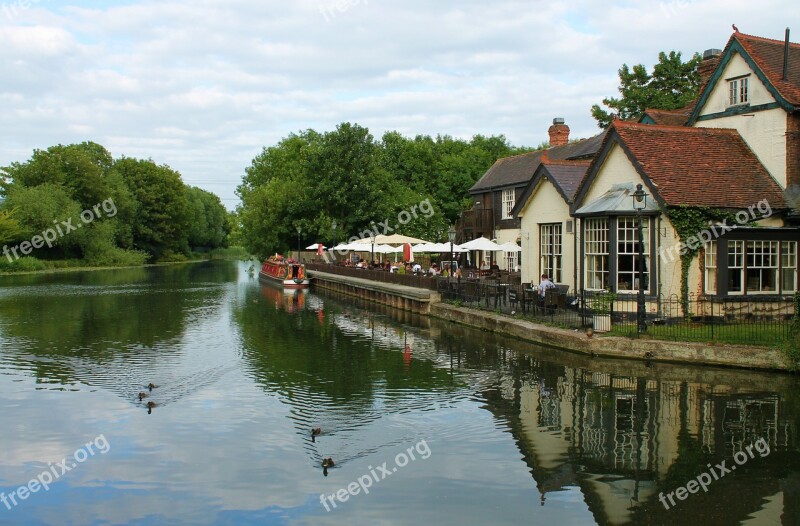 River Building Restaurant Water Tourism