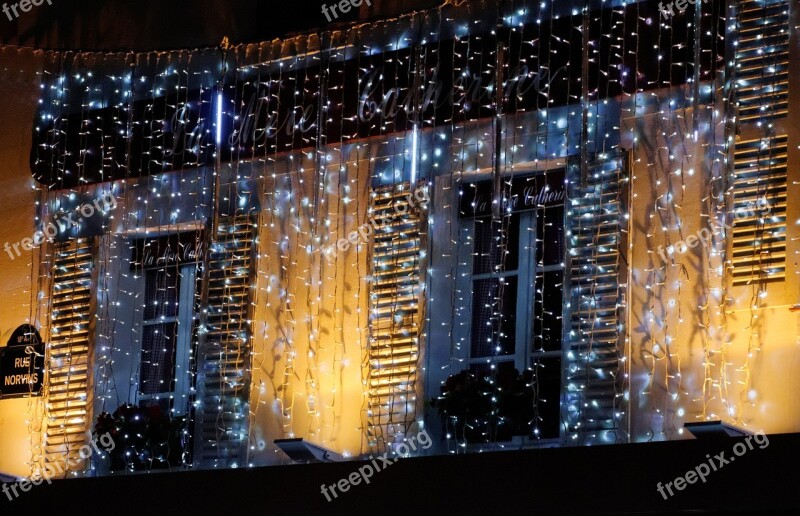 Decoration Light Montmartre Christmas Garland