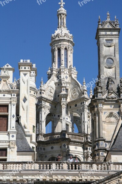 Chambord Renaissance Castle Architecture Loire Valley