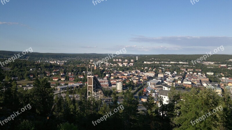 City Sweden Umea Urban Landscape Free Photos