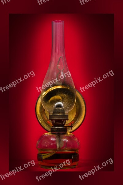 Kerosene Lamps Lamp Light Lighting Oil