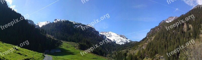 Mountain Landscape Valley Murg Free Photos