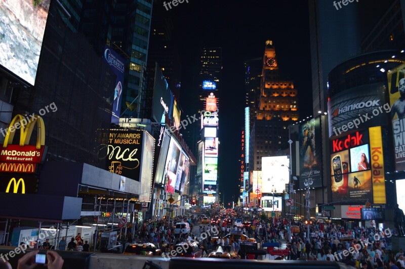 Time Square New York City Free Photos