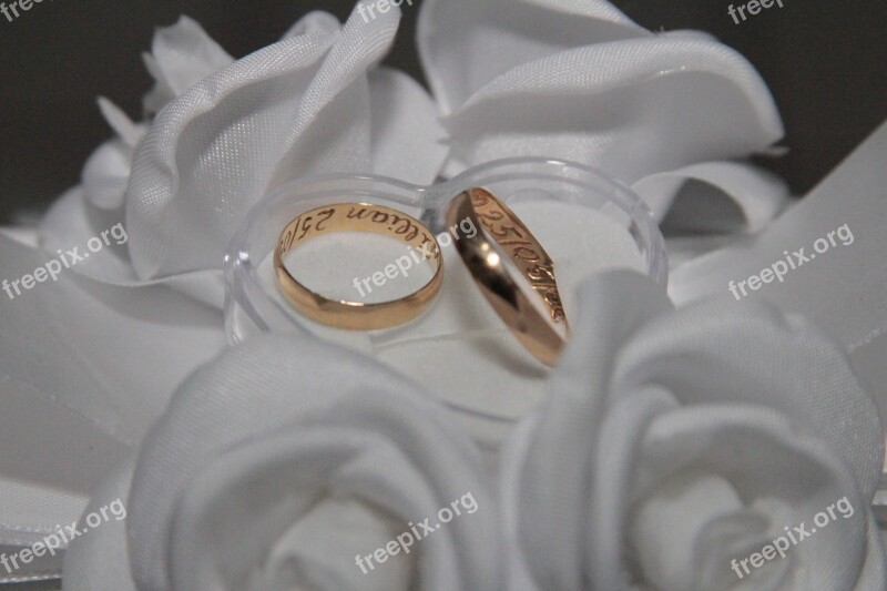 Rings Gold Marriage Alliance Free Photos