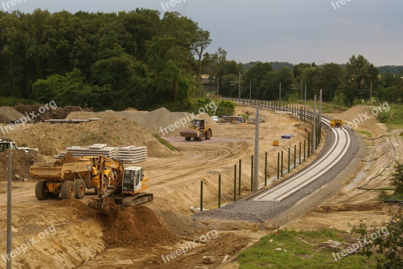 Site Train Uelzen Work Build