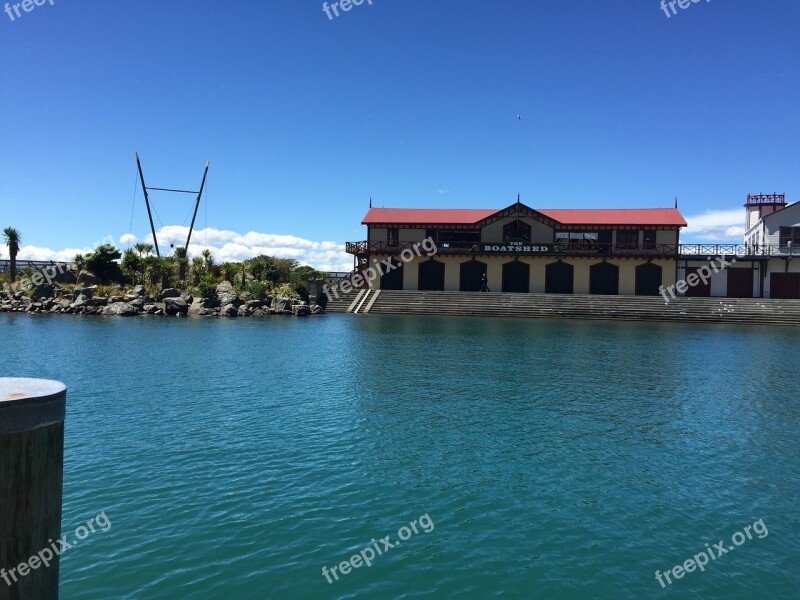 Wellington Waterfront Boat Shed Landmark Building