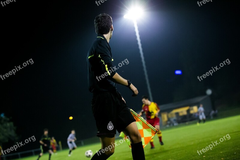 Linesman Referee Football Free Photos