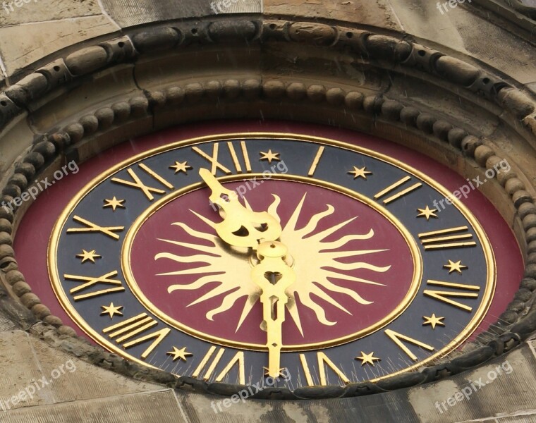 Clock Tower Time Clock Face Pointer Free Photos