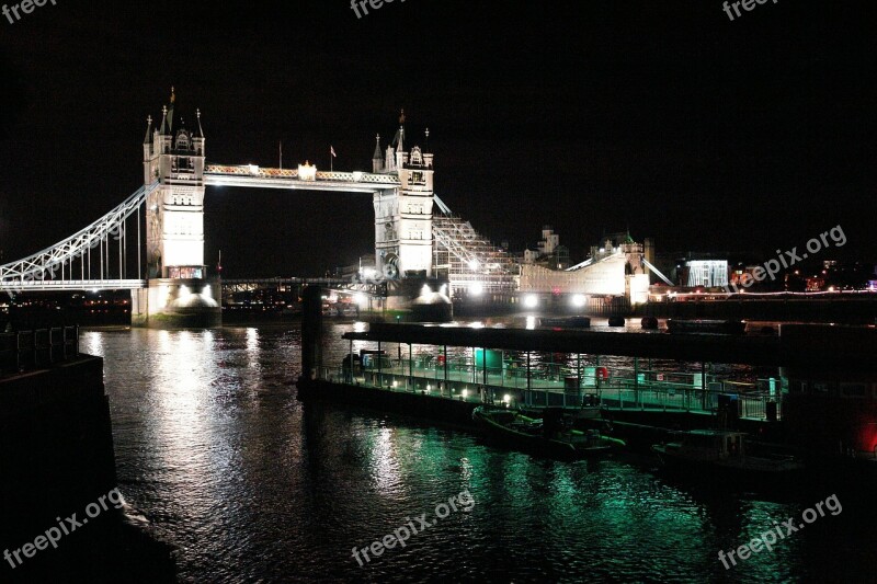 London Bridge Night London Night View London Tower Bridge