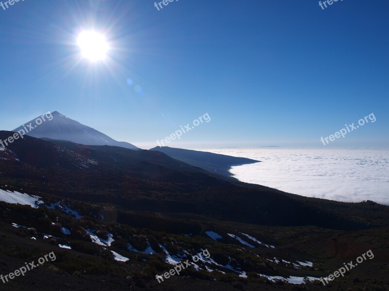 Teide Tenerife Nature Canary Islands Spain