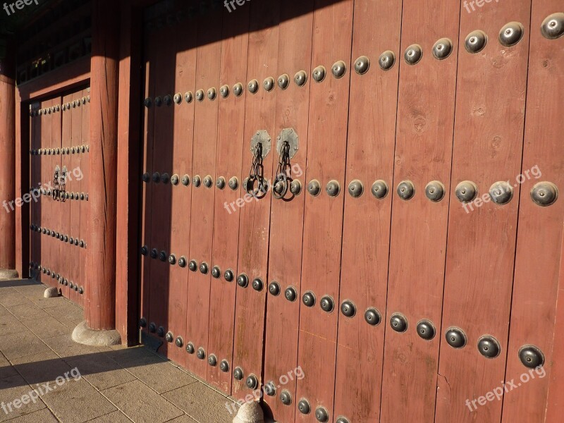 Gate Hanok Classic Traditional Free Photos