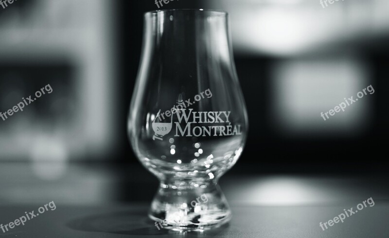 Glass Glencairn Back And White Free Photos