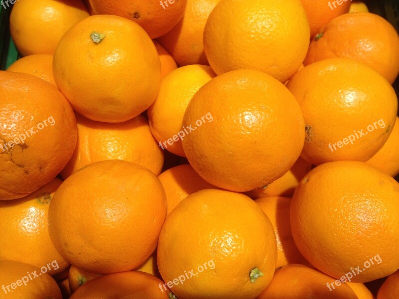 Oranges Fruit Healthy Citrus Fruit Vitamins