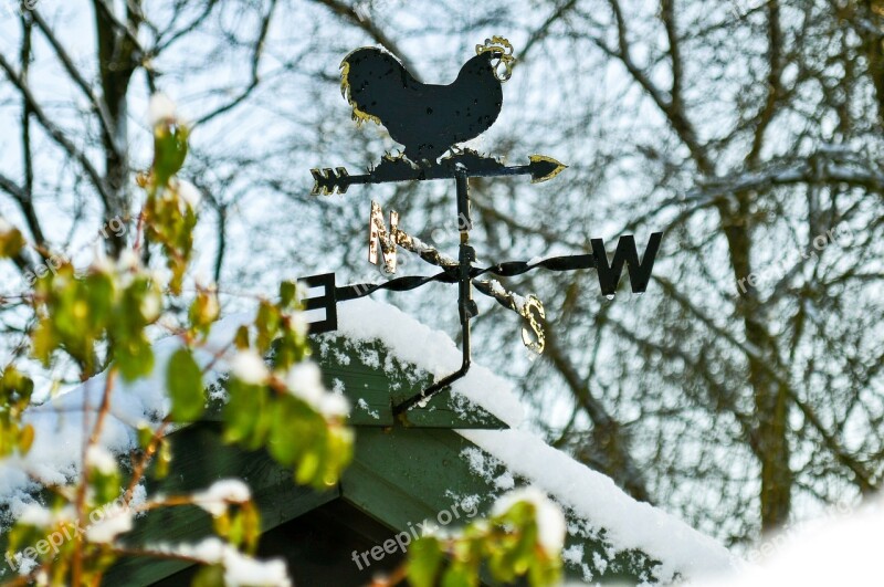 Weather Vane Cock Rooster Cardinal