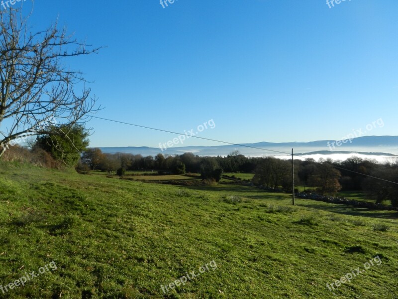 Prado Fog Landscape Free Photos