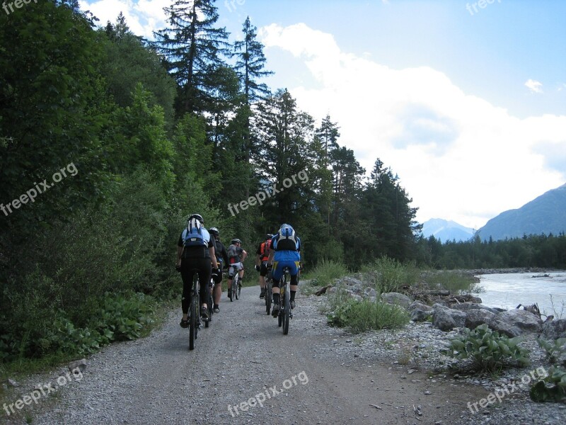 Cycling Bike Away Transalp Sport